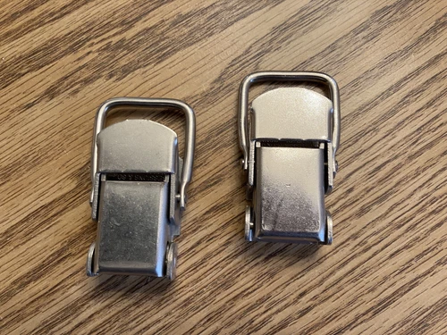 2 PC NOS JH Sessions & Son Surface Draw Latch For Guitar Case Equipment Case 