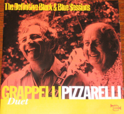 CD Stéphane Grappelli , Bucky Pizzarelli Duet Black And Blue