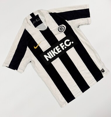 NIKE F.C. FC 2018/2019 FOOTBALL SOCCER SHIRT JERSEY TOP BLACK