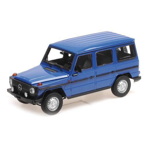 1:18 MINICHAMPS Mercedes Benz G-Model Long (W460) Dark Blue 1980 155038100 Model - Bild 2 von 2