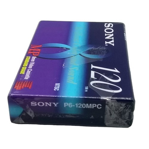 Sony 120min 8mm MP Standard Grade Video Cassette P6-120MPC - Picture 4 of 6