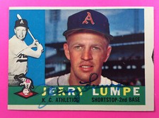 Jerry Lumpe Autographed Signed Baseball Card 1960 Topps Kansas City Athletics