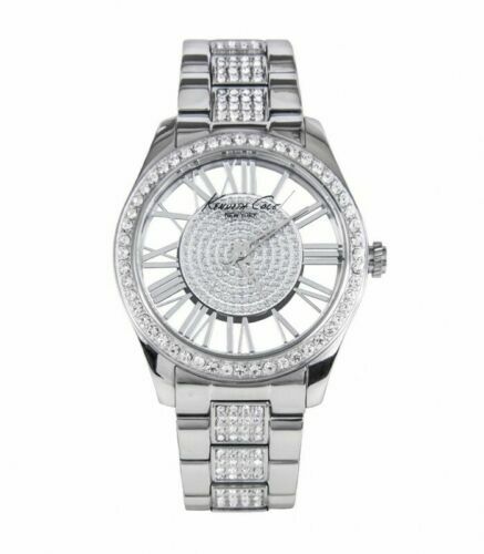 Montre Kenneth Cole KC3757 Acier Inoxydable – Quartz, Boîtier 33mm, Bracelet Acier, Neuf Sans étiquette