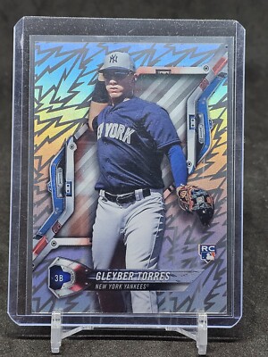 2018 topps HIGH TEK gleyber torres RC auto 直筆 サイン グレイバー