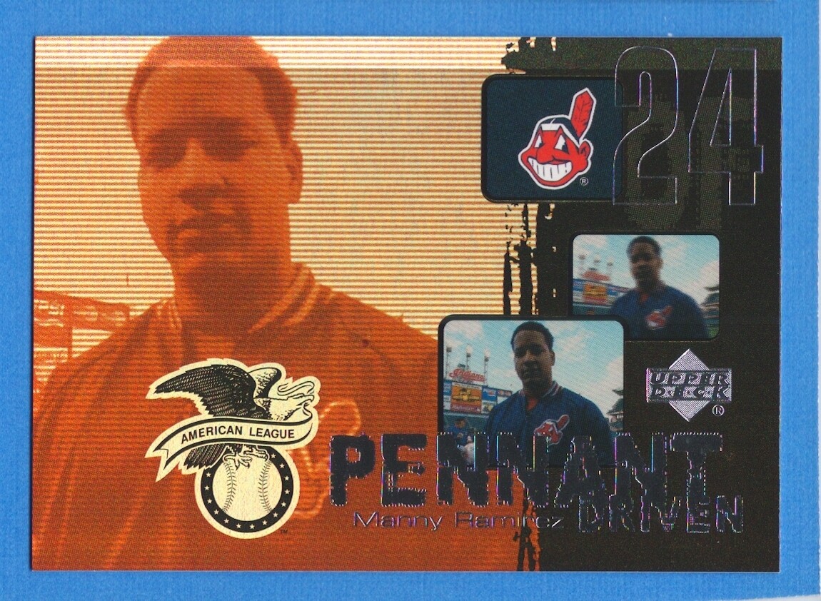 2000 Upper Deck Pennant Driven #PD7 Manny Ramirez Indians