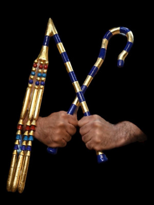 Rare Egyptian Crook Symbol of strength,stability Ancient Egyptian Antiquities BC
