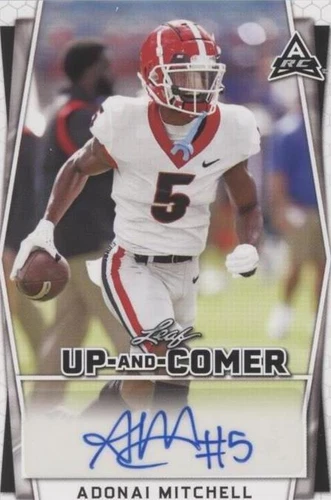 2022 Leaf Holiday Packs Adonai Mitchell #UC-AM1