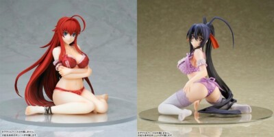 NEW High School DxD Akeno Himejima Rias Gremory 2set Lingerie 1/7 Figure