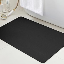 Non Slip Bath Mat, Thin Bathroom Rugs Fit Under Door, Quick Dry Bath Mats,