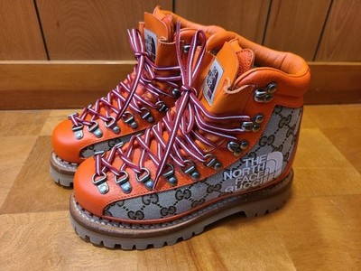 THE NORTH FACE × GUCCI コラボトレッキングブーツ黒8 THE NORTH FACE x GUCCI collaboration limited edition trekking