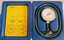 Ritchie Yellow Jacket 78055 Gas Pressure Test Kit  Pressure Gauge Very Nice!