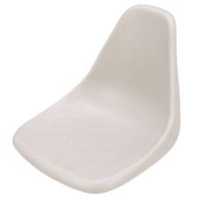 Attwood 98390GY Molded Bucket Seat, 1-Piece Molded Plastic, with Mounting