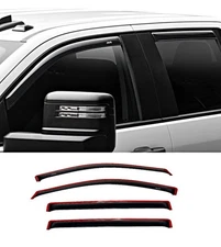 Auto Ventshade [AVS] in-Channel Rain Guards for 2006-2008 Dodge Ram 1500; 200...
