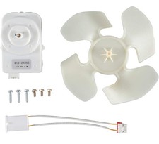 W10124096 Condenser Fan Motor Kit for Whirlpool Kenmore GE Amana Fridge