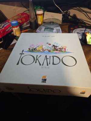 Tokaido Board Game Fun Forge Antoine Bauza Japanese Strategy. COMPLETE. All pcs.