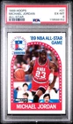 Michael Jordan - 1989 NBA Hoops All-Star Card #21 - PSA 6 EX-MINT