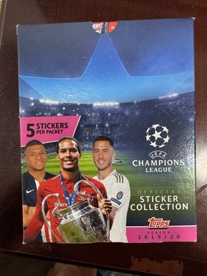 2019-20 TOPPS CHAMPIONS LEAGUE BOX 30 PACK 150 STICKER FIND HAALAND ROOKIE B