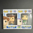 Funko Pop! Vinyl Sheriff Woody #522 & Buzz Lightyear #523 Toy Story 4 2 Pack