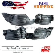 For 2014 2015 2016 2017 Mazda 6 Front Left & Right Side Fender Liner W/ Clips