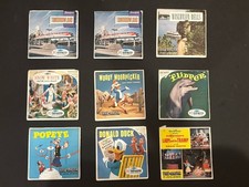 Vintage View-Master Slide Lot Of 9 Complete Sets - EUC - Free Shipping