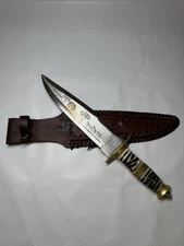 CHIPAWAY CUTLERY BOWIE  AND CARVED