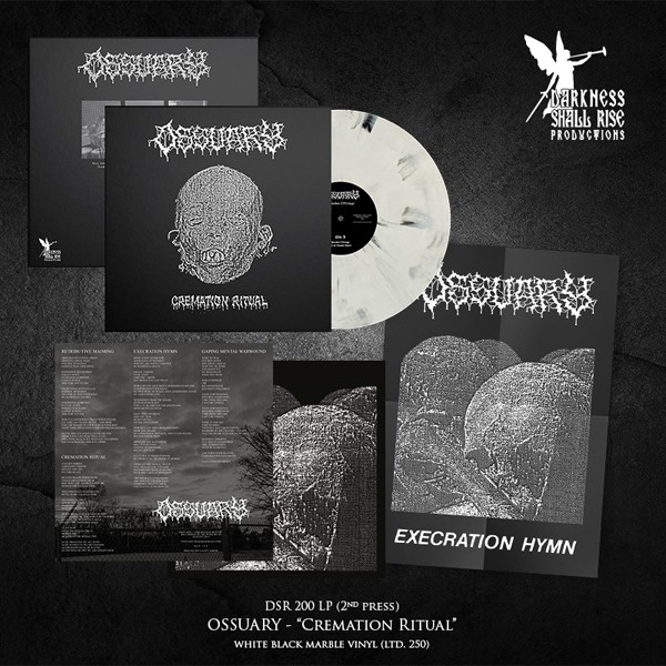 Ossuary Cremation Ritual (white/black Marble Vinyl) LP New 4068651001414