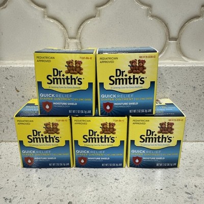 5-Dr. Smith's Smiths Quick Relief Diaper Rash Ointment, 2 oz 10% zinc oxide