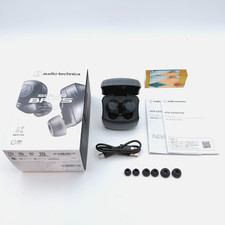 audio-technica ATH-CKS50TW Wireless Earphones Black Charging Case Japan