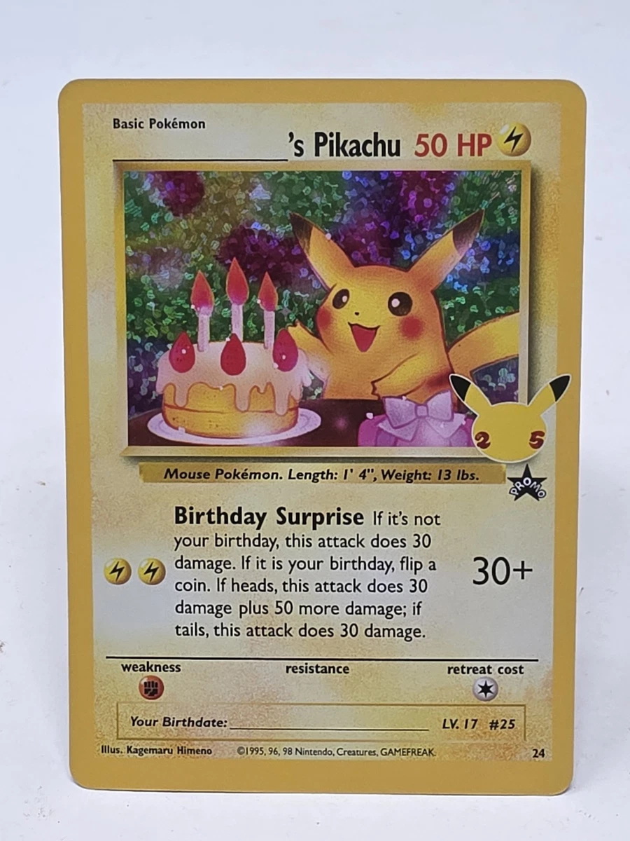______'s Pikachu Pokémon TCG Cards for sale | eBay