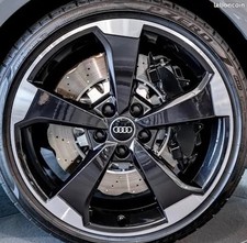 4 Neue Alufelgen Typ AUDI ROTOR 19" BLACK Für A3 A4 A5 A6 A7 Q5 Q3 Q2 Mit Reifen