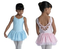 Dance Pre-Owned Tutu Dress DanzNMotion 19205C Small Child Lt Blue Ballet Tap