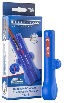 WEICON Round Cable Stripper No. 13 | Dismantler Cables with a Diameter of