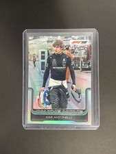 2025 Topps Chrome F1 Kimi Antonelli On The Move Refractor #185 RC Rookie