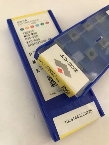 ZCC.CT SPGT07T308-PM YBG212 Carbide Inserts 10Pcs - 第 3/4 張圖片