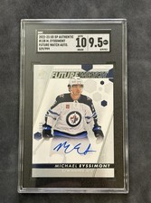 Michael Eyssimont 2022-23 SP Authentic Future Watch Auto #/999 SGC 9.5/10 Auto
