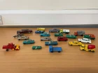 Vintage Collection Of 22 Die-cast Model Toy Cars Lesney Corgi etc.