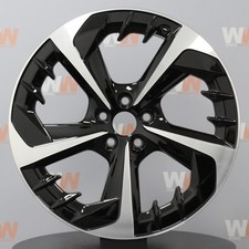 18" Seat Ibiza FR Mk5 6F Black Diamond cut wheel REFURBISHED 7J ET51 6F0601025S
