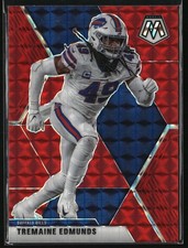 2020 Panini Mosaic #30 Tremaine Edmunds Prizm Red