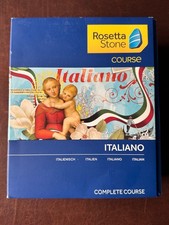 Rosetta Stone ITALIANO complete course