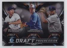 2019 Bowman Draft Chrome Progression Refractor Nate Pearson Jordan Groshans 4d3