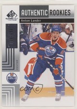 2011-12 SP Game Used Edition Authentic Rookies 339/699 Anton Lander #168 x6g