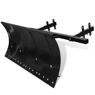 Snowblower Black Steel 39.4 x 17.3 in Adjustable Armrests