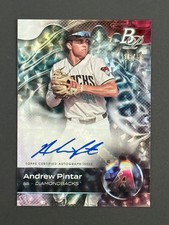 Andrew Pintar - 2023 Bowman Platinum - Top Prospects Autographs Ice Foil #/50