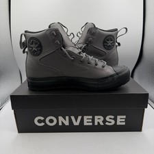 Converse Chuck Taylor All Star Hiker Boots Hi Mens Sz 9.5 Sharkskin Grey A14617C