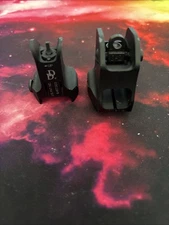 Daniel Defense Fixed Front and Rear Sights Combo. Used. Very Good Condition