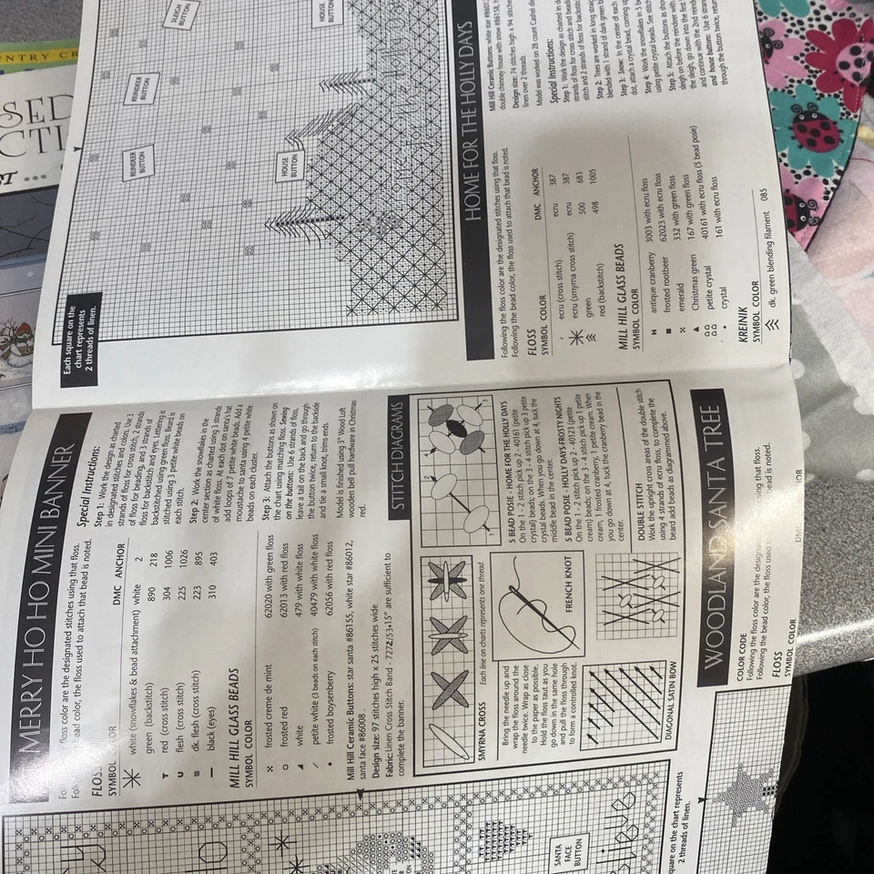 MILL HILL FROSTY NIGHTS CONTADO PUNTO DE CRUZ GRÁFICOS PANCARTAS, FOTOS, ALMOHADAS Foto 2 de 4