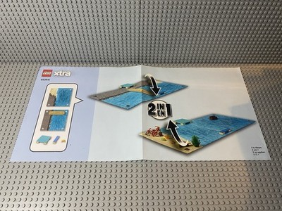 LEGO  xtra (853841) - 2 Spielplatten Strand & Meer