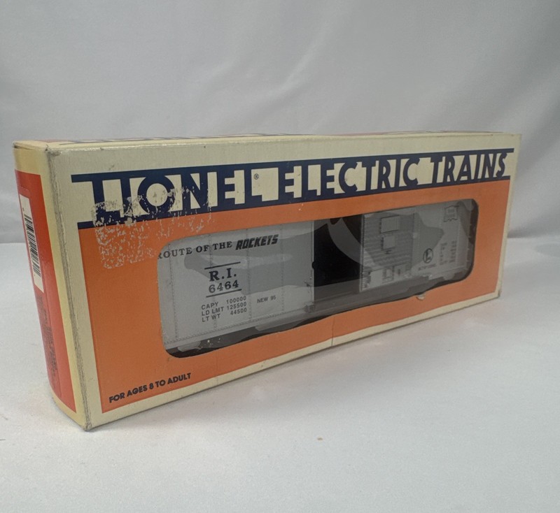 Lionel Electric Trains Model 6-19269 Rock Island 6464 Series Boxcar Used