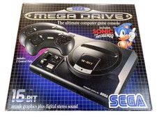 Sega Mega Drive 1 Konsole inkl. Sonic The Hedgehog (CIB / OVP)