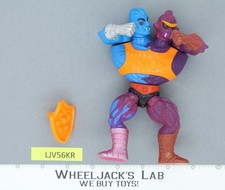 Two Bad FLAT BACK 100% Complete He-Man Masters of the Universe MOTU 1985 Vintage